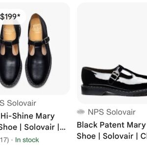 Black Patent Mary Jane Kids Shoes